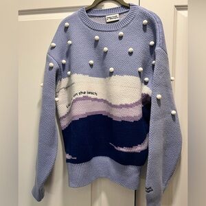 NEW Taylor Swift Like Snow On The Beach Sweater